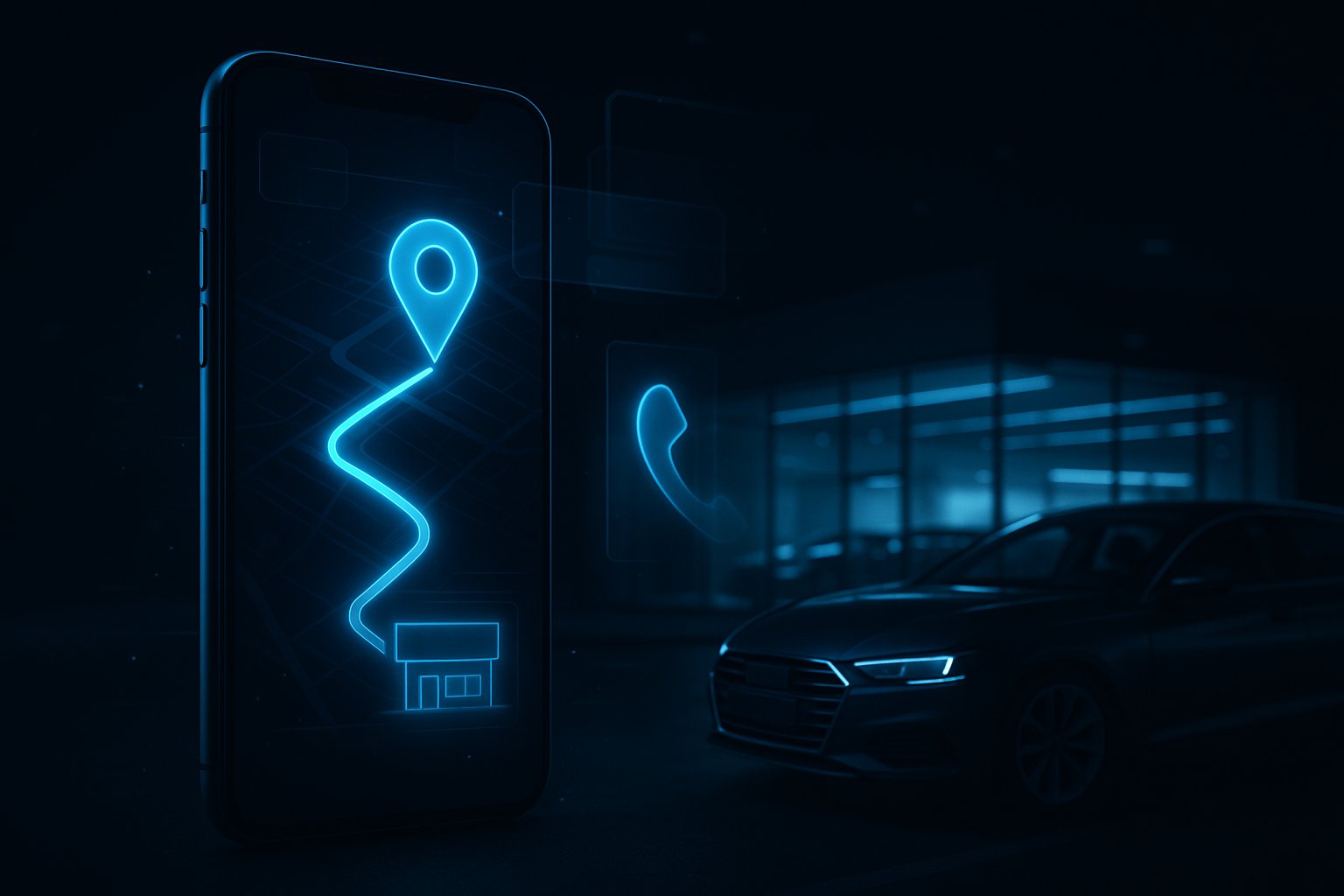 Google Business Profile Calls Fell 11.9% in Q2 While Direction Requests Rose 21.1%. Your Dealership Counts One of Those.