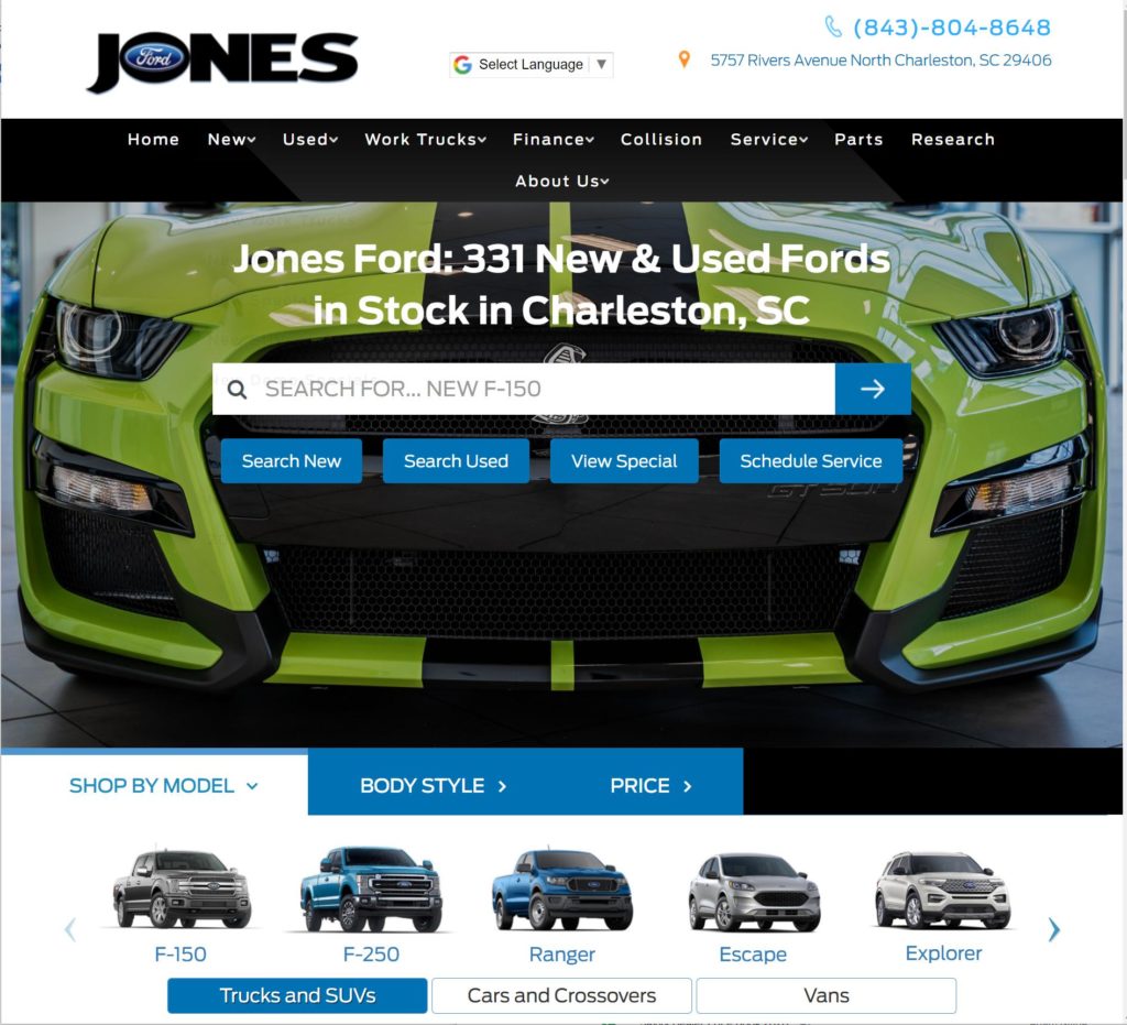 Automotive Websites